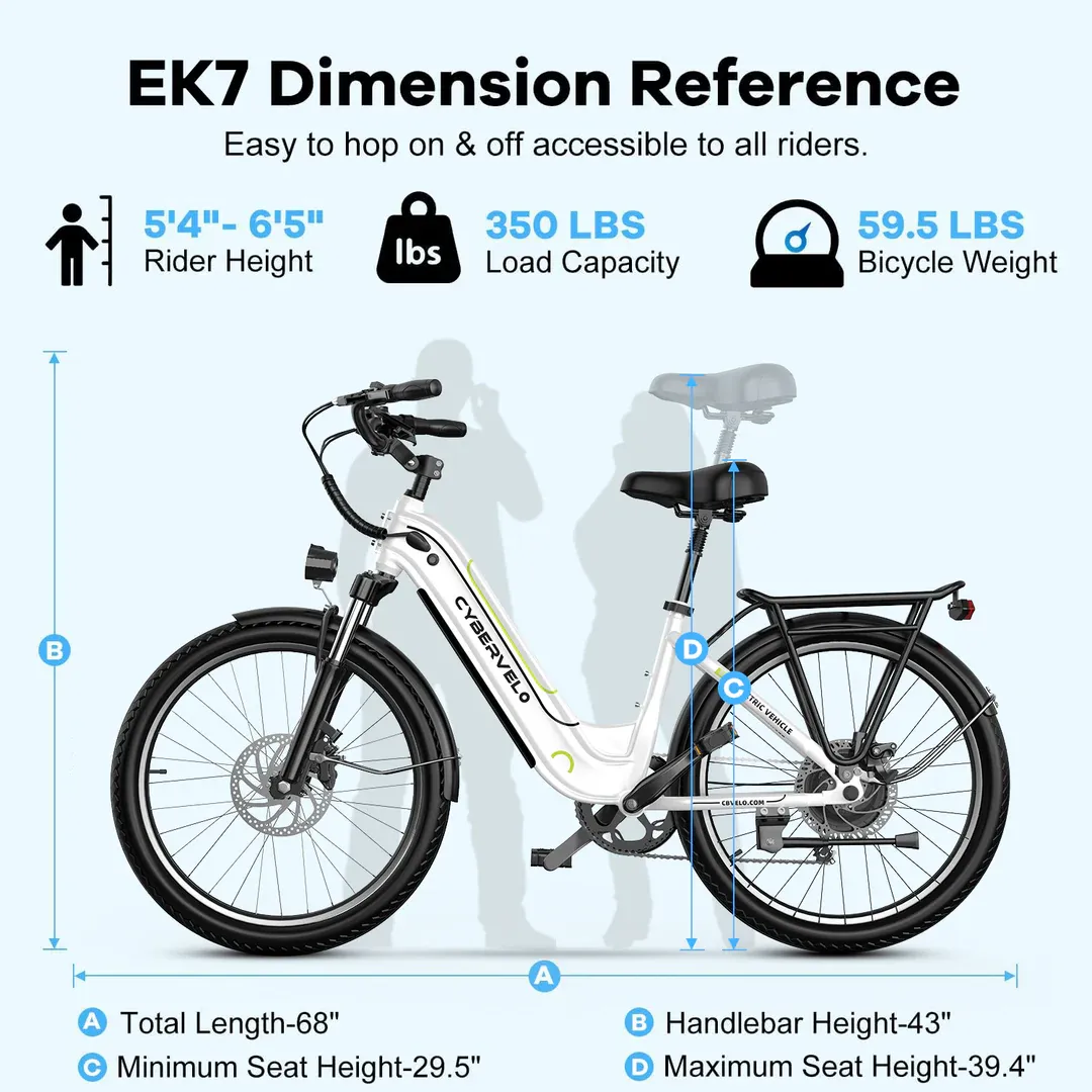 ELEKTİRİKLİ BİSİKLET | EK7 CYBERVELO