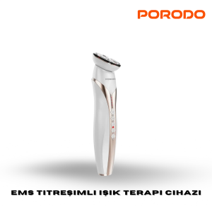 Porodo Lifestyle RF ve EMS Titreşimli Işık Terapi Cihazı - Beyaz