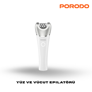 Porodo Lifestyle Yüz ve Vücut Epilatörü - Beyaz (LFS111)