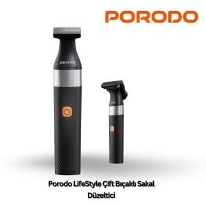 Porodo LifeStyle Çift Bıçaklı Sakal Düzeltici