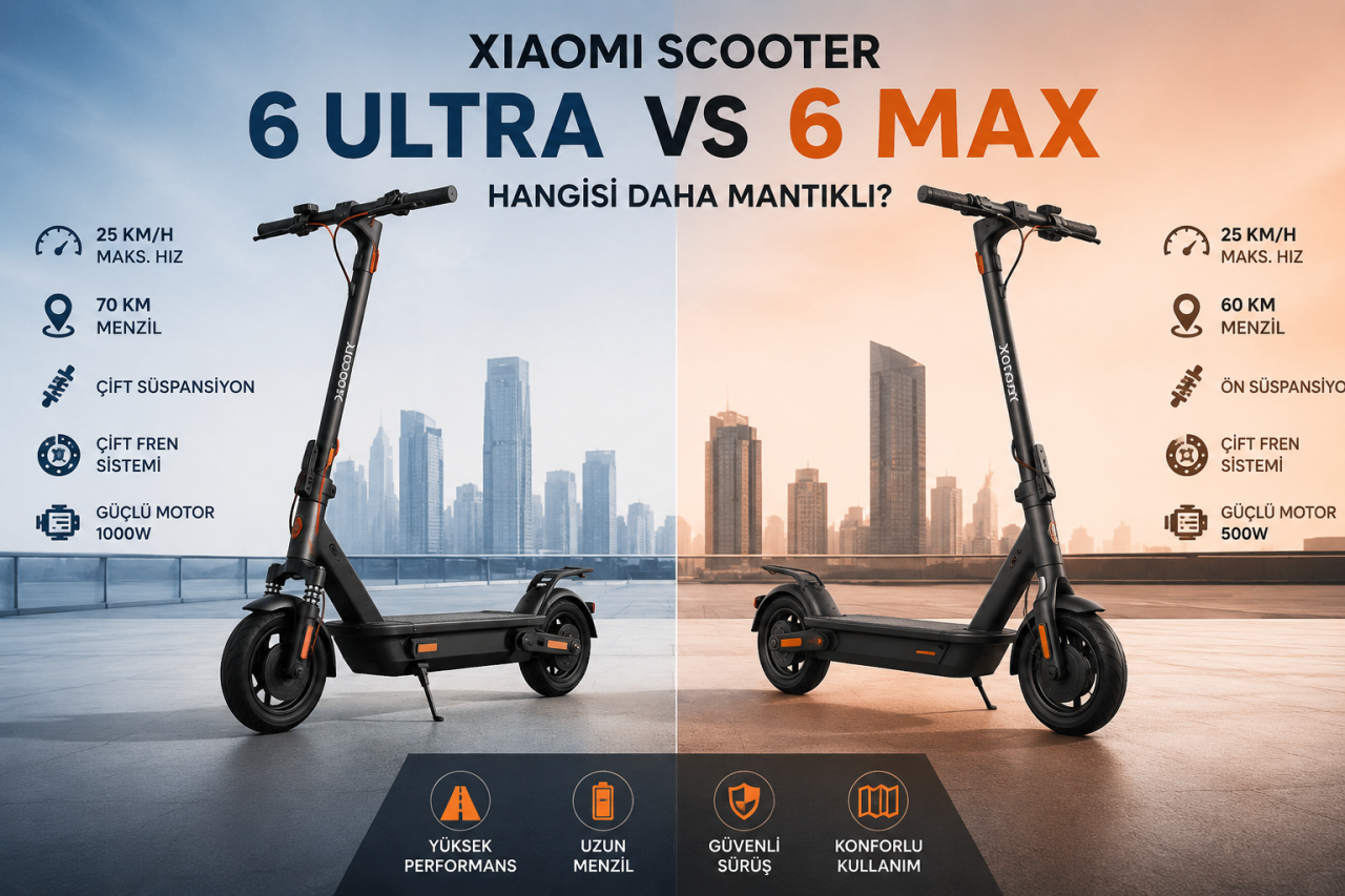 Xiaomi Scooter 6 Ultra mı 6 Max mi? Hangisi Daha Mantıklı?