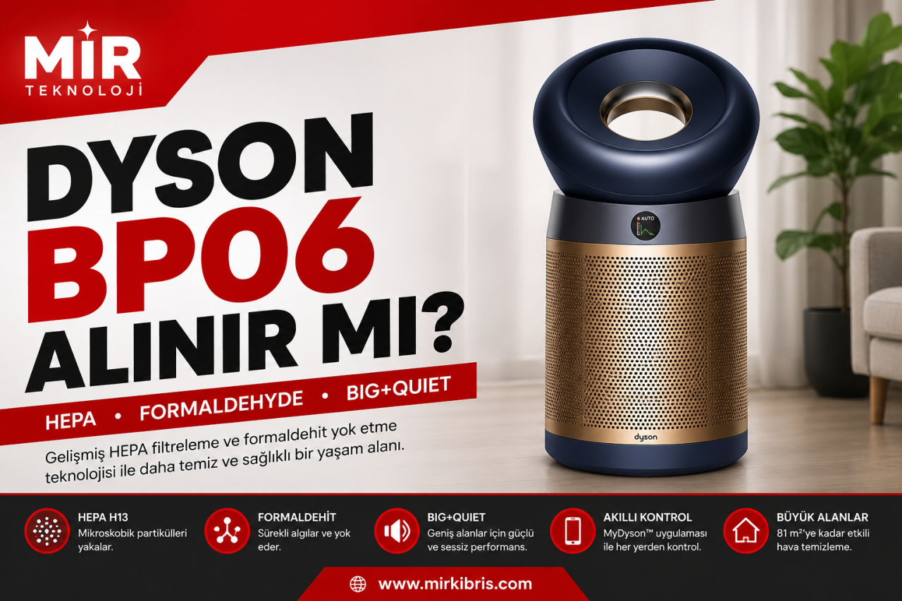 Dyson HEPA Big+Quiet Formaldehyde (BP06) Alınır mı?