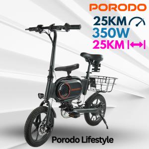Elektrikli Scooter | Porodo Lifestyle Katlanır Şehir Bisikleti