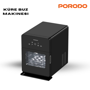 Porodo Lifestyle Küre Buz Makinesi - Siyah
