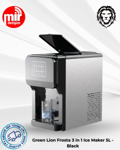 Green Lion Frosta 3'ü 1 arada Buz Makinesi 5L - Siyah