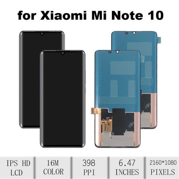 Xiaomi Mi NOTE 10 PRO LCD ve dokumatik DEĞİŞİMİ