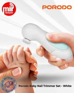 Porodo Baby Nail Trimmer Set - White