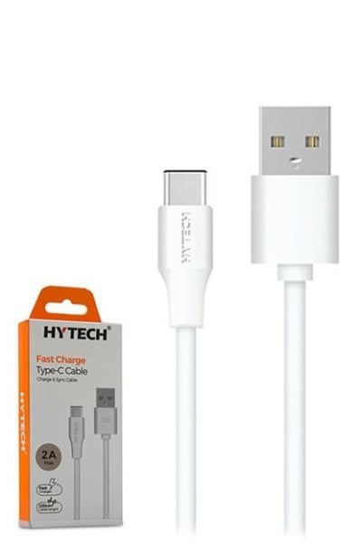HYTECH 2M TYPE C ŞARJ KABLOSU BEYAZ