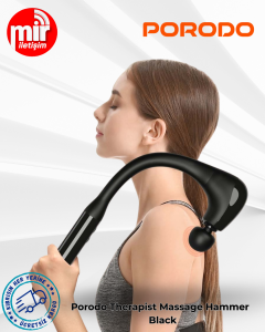 Porodo Therapist Massage Hammer - Black