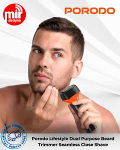 Porodo Lifestyle Dual Purpose Beard Trimmer Seamless Close Shave