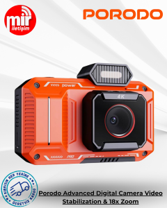 Porodo Advanced Digital Camera Video Stabilization & 18x Zoom