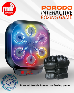 Porodo Lifestyle Interactive Boxing game - Black