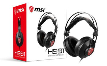 MSI H991 Gaming Headset Black