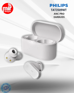 Philips TAT3509WT 3000 Series ANC Pro True Wireless Earbuds White