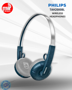Philips TAH2000BL The Ringo Wireless On-Ear Headphones Blue