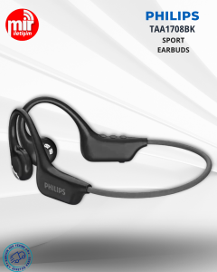 Philips TAA1708BK 1000 Series Open-Ear Wireless Sports Headphones Black