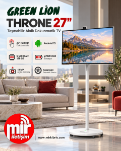 Green Lion THRONE 27 Dokunmatik Smart TV