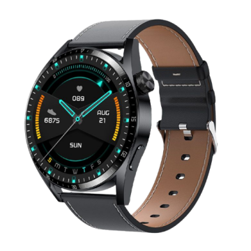 Green Lion G-Master Leather Smart Watch