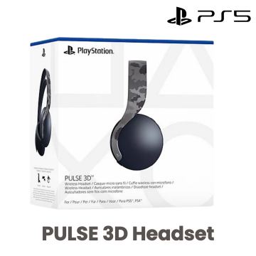 PULSE 3D Midnight Black Wireless Headset (PS5)