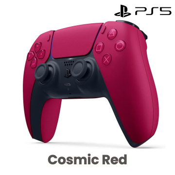 Sony Official Playstation 5 Dualsense Wireless Controller - Cosmic Red (PS5)