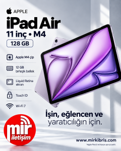 Apple iPad Air 11 inç M4 (128 GB)