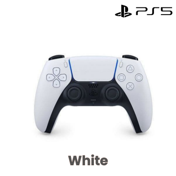 Sony Official Playstation 5 Dualsense Wireless Controller - White (PS5)