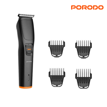 Porodo Wide T-Blade Beard Trimmer 4 Combs Included