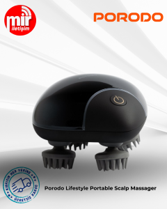 Porodo Lifestyle Portable Scalp Massager - Black