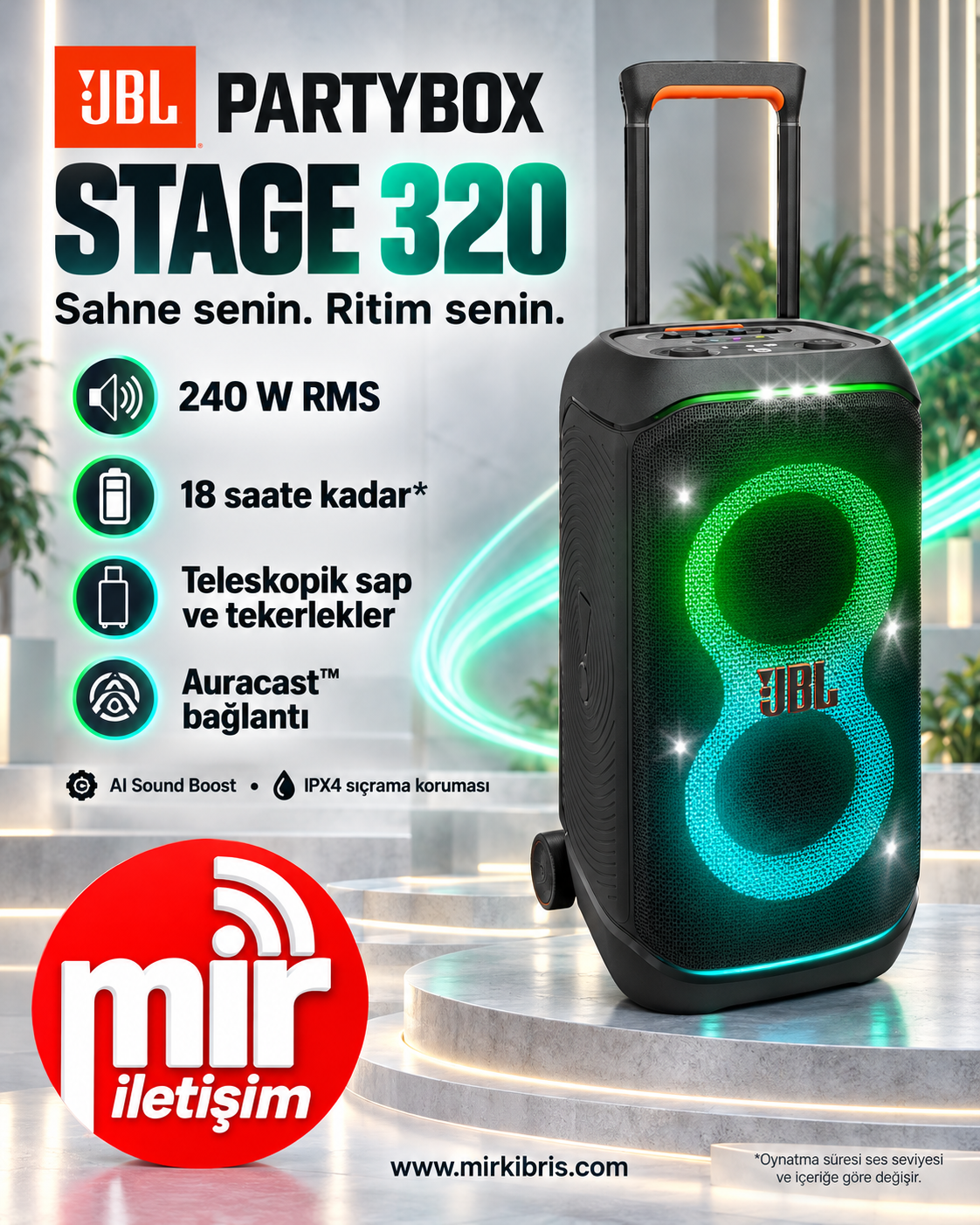 JBL PartyBox Stage 320