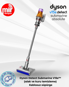 Dyson Detect Submarine V15s™ (ıslak ve kuru temizleme) Kablosuz süpürge