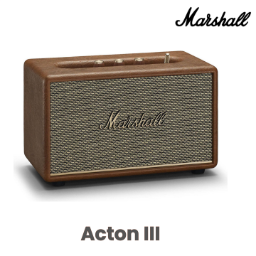 Marshall Acton III Powered Bluetooth® speaker (Brown)