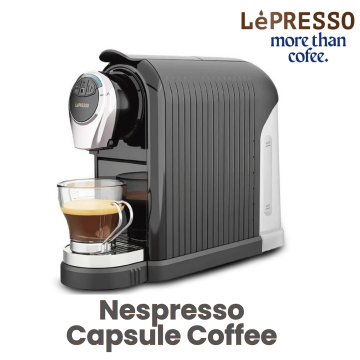 LePresso Nespresso Capsule Coffee Machine 0.8L 1260W