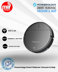 Powerology Smart Robovac Vakum ve Paspas