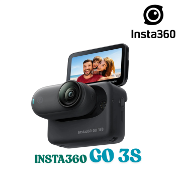 INSTA360 GO 3S Action Camera, Midnight Black