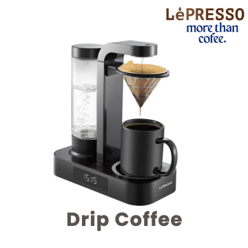 Lepresso Drip Coffee System - Black