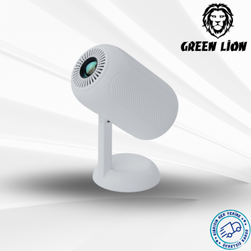 Green Lion Venus 4K Taşınabilir Projeksiyon Cihazı - Beyaz