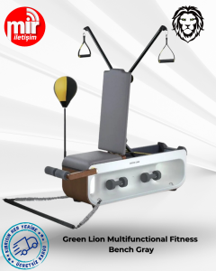 Green Lion Çok Fonksiyonlu Fitness Sehpası - Gri